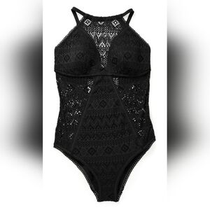 Adore Me Womens Margaret One Piece Swinsuit 3X Jet Black